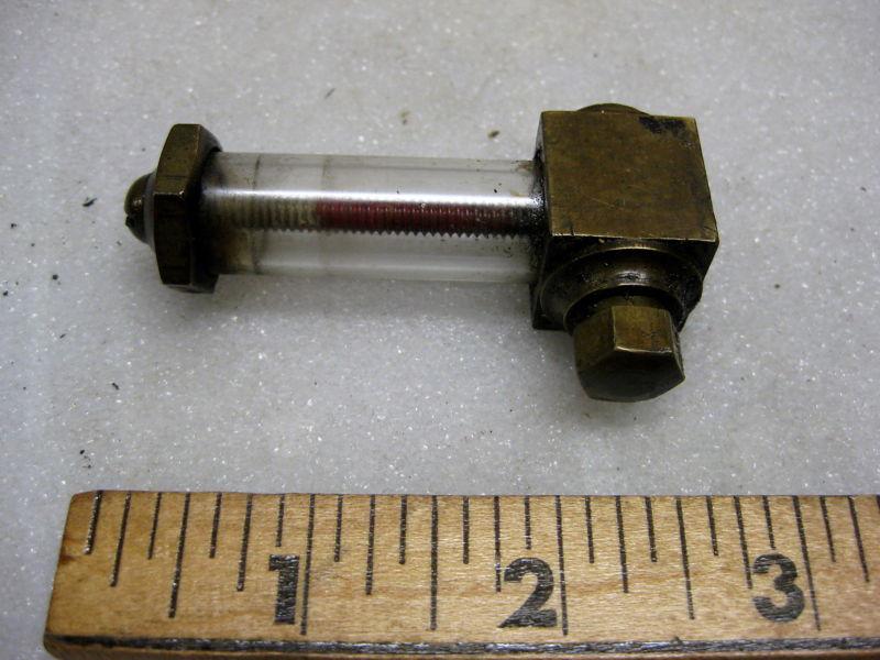 Brass sight gauge - oil level - auto - engine