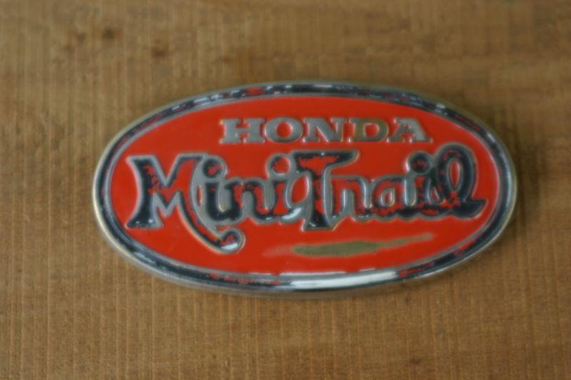 "vintage" gas tank emblem for your 1970/71 honda z50 mini-trail...(#3)