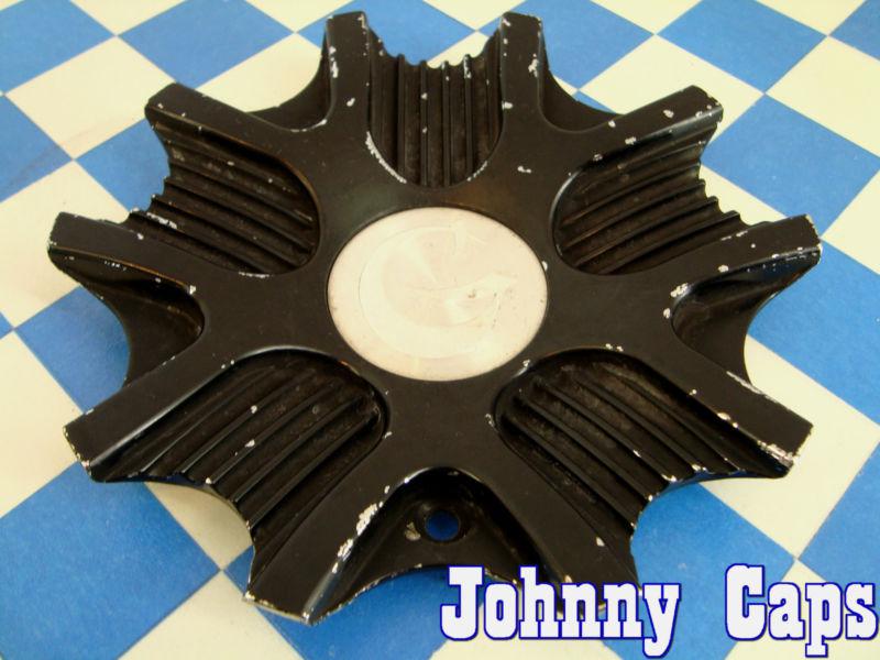 G-racing wheels black center caps #c-077 unknown wheel black center cap (1) 
