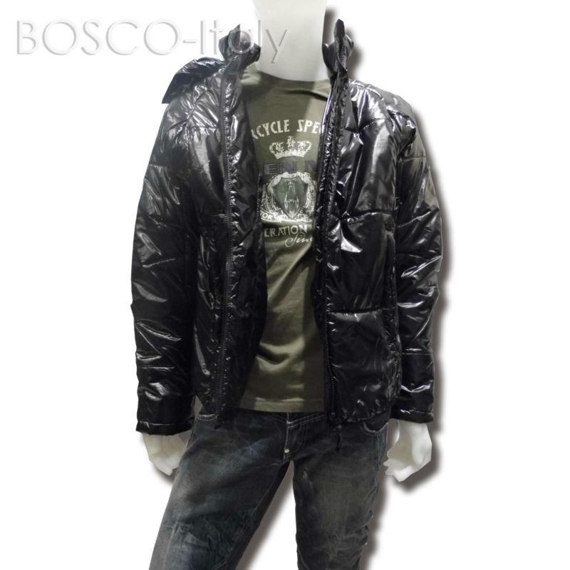 -60% arlenness padding jacket gloss black-9299 hood winter motorcycle casual a