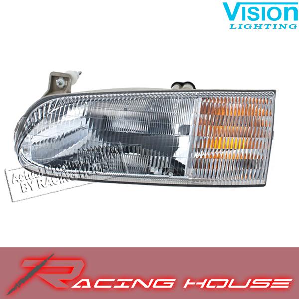 L/h headlight driver side lamp kit unit replacement 1995-1997 ford windstar