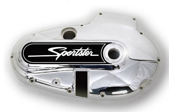 ★ harley primary cover insert decal "classic sportster v1"  ironhead 1971-1976 ★