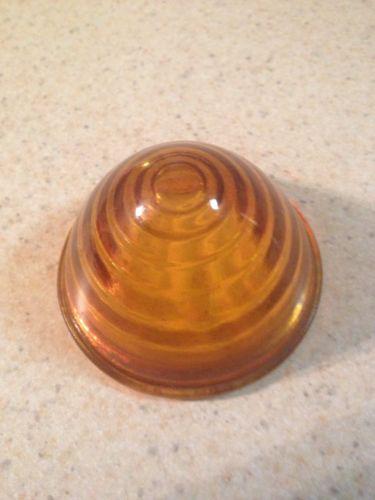 Vintage yellow turn signal cover - buick