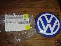1998 - 2005 vw new beetle  new! oem euro front hood  emblem blue and white