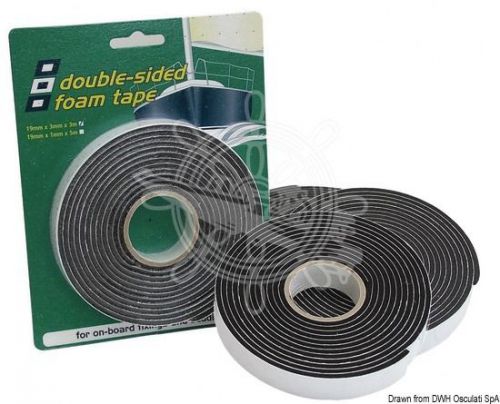 Psp double pvc adhesive tape 25mm/3mm/3m black