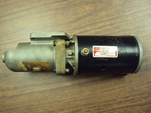 Delco-remy 1109514 12v aircraft starter aero electric, fits aztec, etc.