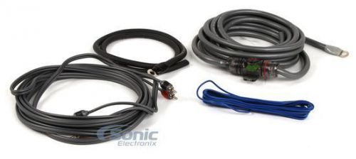 T-spec v8rak4 v8 series 4 awg gauge ofc amp kit w/ 2 ch. rca cables
