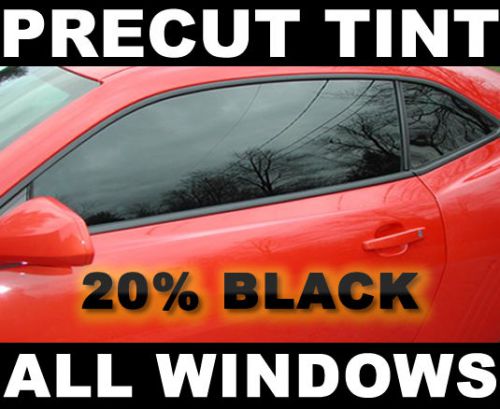 Honda accord 2dr coupe 98-02 precut window tint -black 20% auto film