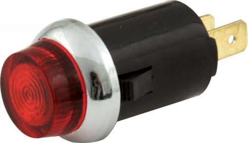 Quickcar racing products red 3/4 in diameter 12v warning light p/n 61-701