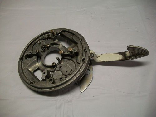 Omc 3hp gale buccaneer ignition plate assembly with handle, late 50&#039;s early 60&#039;s
