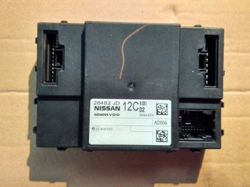 Nissan qashqai 2007-2012 awd 2.0 dci body module ecu 284b2jd12c 5wk4 9375