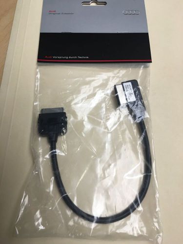 Oem audi music interface ami iphone/ipod cable mdi adapter (4f0051510k) new!
