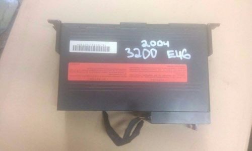 Bmw 320d oem e46 convertible 2004 6 disc cd changer with cartridge 65126913388