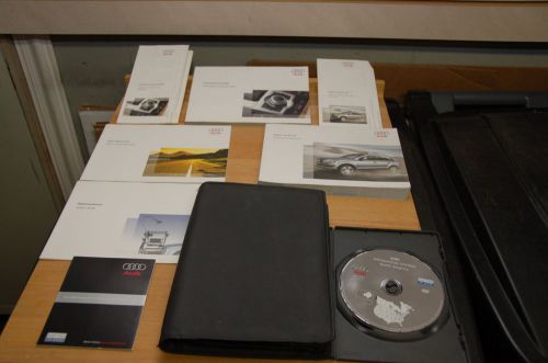 2007 audi q7 owners manual set and factory navigation cd