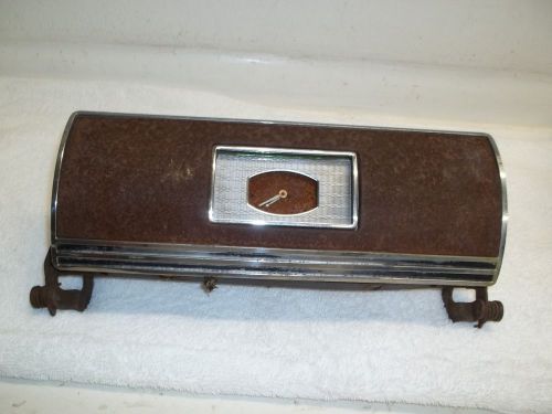 1939 buick glove box door w/hinge &amp; clock