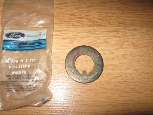 Nos ford 1970 - 89 mustang torino washer front wheel outer bearing retainer