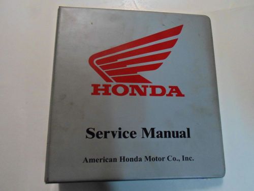 1979 1984 honda xl125s 185s xl200r shop manual binder stained factory oem deal