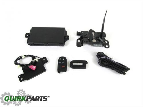 2013 dodge charger remote start kit with 2 new keyless entry fobs oem new mopar