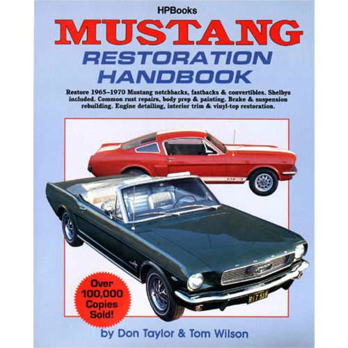Hp books hp029 reference book mustang restoration