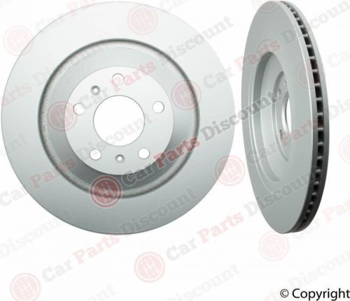 New meyle disc brake rotor, 115 523 1098/pd