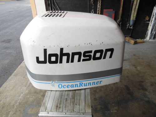 Johnson outboard top cowling  p.n. 0435966, fits: 1993-1998, 185hp to 225hp