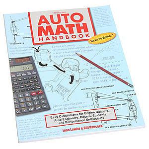 Hp books 1-557-885540 book: auto math handbook revised edition