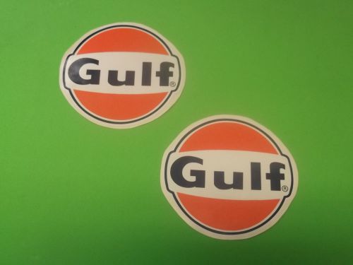 Gulf gasoline oil racing  f1 motorbike motorsport rally  nascar  decals stickers