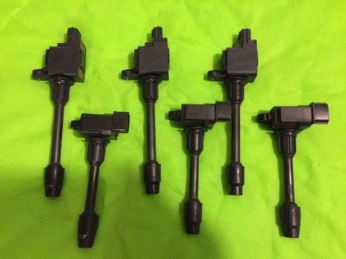2000 - 2001 nissan maxima direct ignition coil pack set of 6 oem low miles