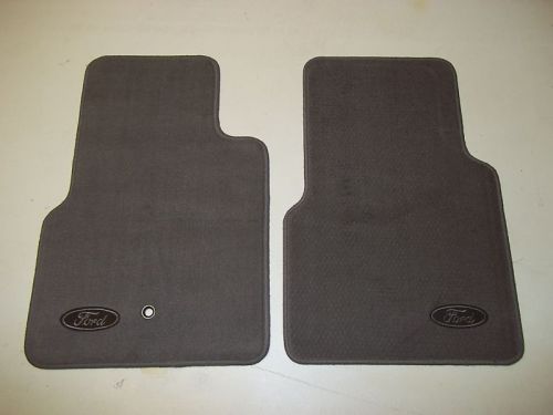1999 2000 2001 2002 2003 crown victoria grand marquis ford oval floor mats 2 pc