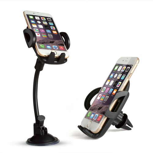 Fixm 5-in-1 universal car mount holder bracket rotatable for smartphones gps new
