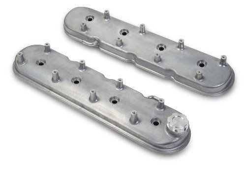 Holley 241-88 natural cast finish valve cover