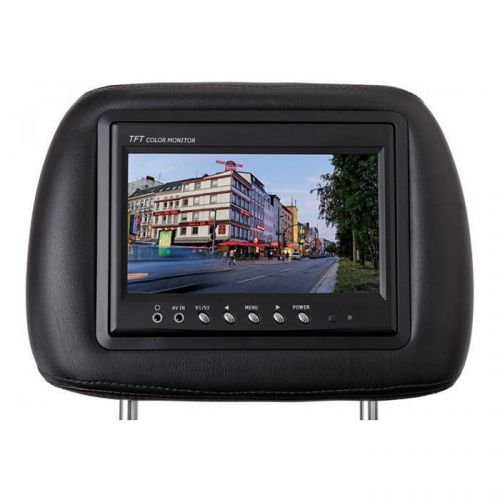 Car lcd headrest monitor 17.8cm (7 inch) 16\:9 car tft display (black)