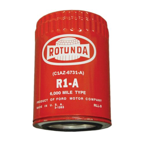 Mustang oil filter rotunda red 1965-1967 | cj pony parts