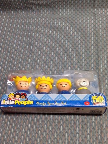 New little people nostalgic figure sets 50th birthday large figures fisher price