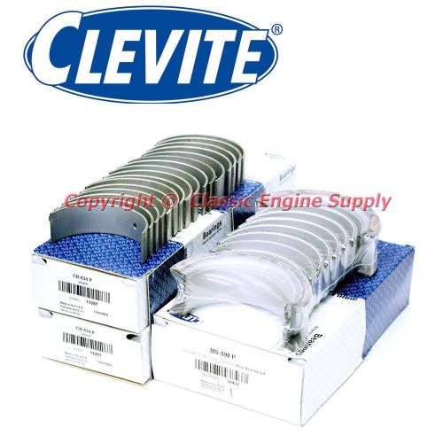 New clevite .010 rod &amp; .020 under main bearing set ford 302 5.0l 289 260 255 221
