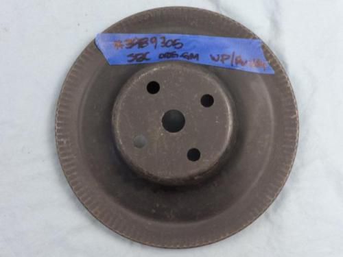 1969 - 1972 chevrolet chevy water pump pulley 350 # 3989305 as camaro chevelle