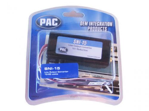 Pac sni-15 line output converter noise filter oem sni15