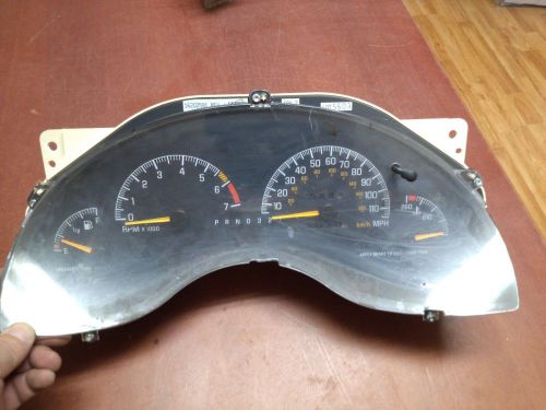 Oem 1997 pontiac grand prix instrument cluster panel gauges speedometer 217k
