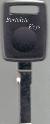 Transponder key blank fits 1997 1998 1999 2000 audi a8