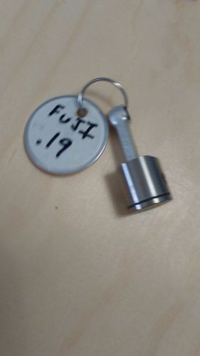 Authentic functioning &#034;retired&#034; piston keychain
