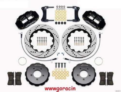 2000-2009 honda s2000 wilwood superlite 6r front big brake kit,includes lines -