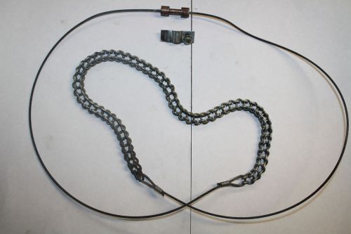 Volvo 122 amazon &amp; 123gt front door widow cable assembly. very nice condition