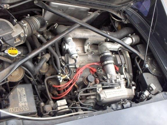 91-95 toyota mr2  sw20 turbo engine x brace oem   turbo/na