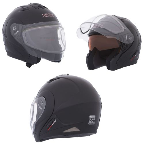 Snowmobile helmet open face black large kimpex ckx vg-1000 great quality