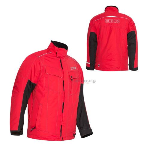 Snowmobile ckx jacket storm xlarge red/black winter snow coat windproof