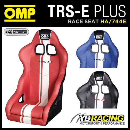 Ha/744e omp trs-e plus race rally bucket seat vinyl stripes in 3 colours