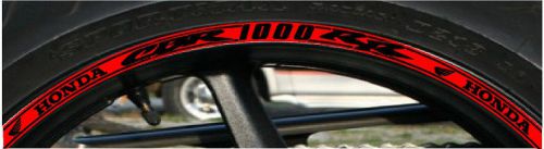 Custom printed rim stripes wheel tape with cbr 1000 rr bands *cool new design .