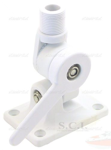 Boater sports nylon antenna deck mount with ratchet