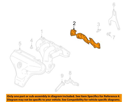 Suzuki oem 99-03 vitara exhaust-manifold gasket 1414065d02