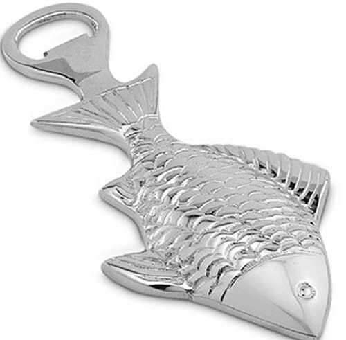 Nautical bar collection stainless steel fish bottle opener yacht decor